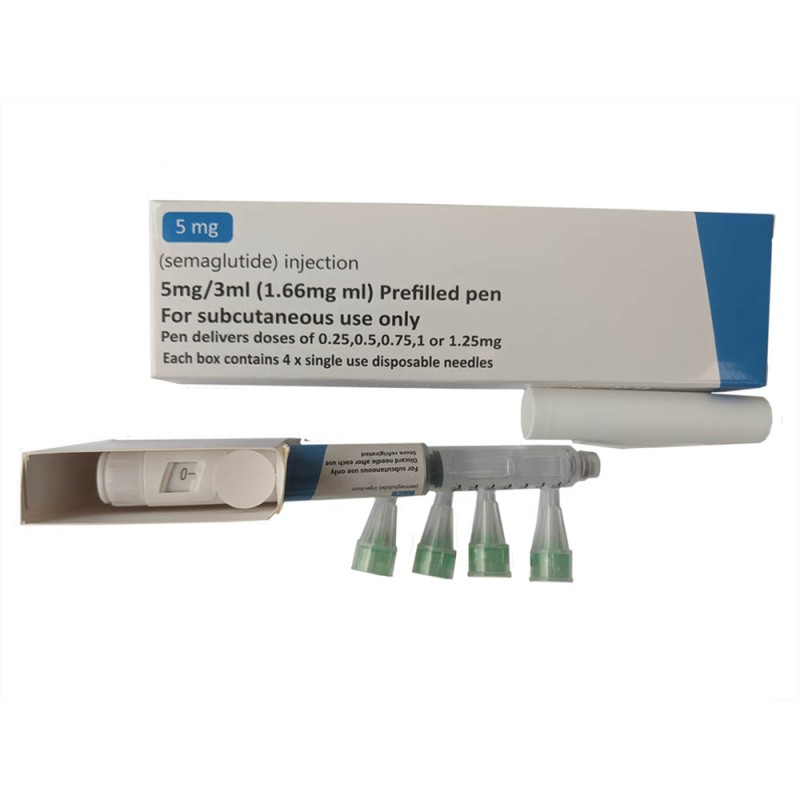 VLS Semaglutide 5mg Pen + Needles, 2 months course