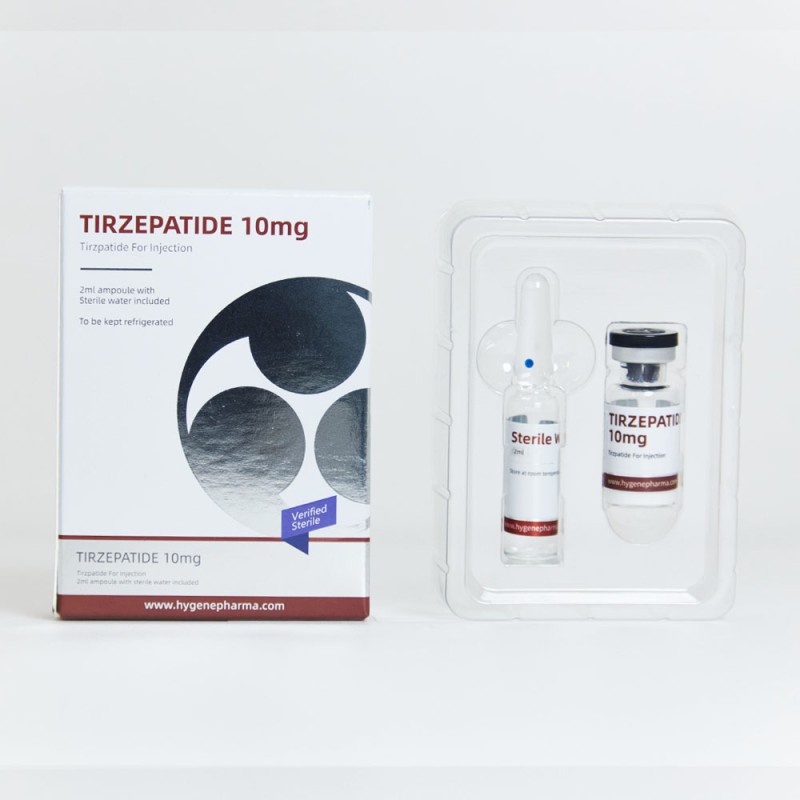 Tirz 10mg vial, 4 weeks/1month supply + inj. water