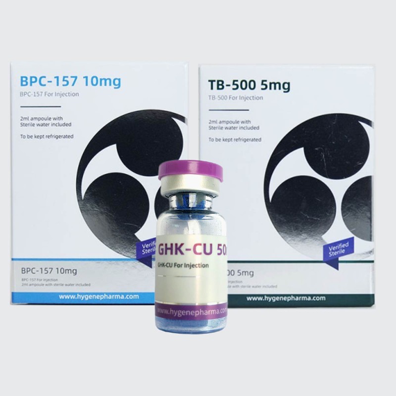 GLOW Stack 65mg (TB-500, BPC-157, GHK-CU)